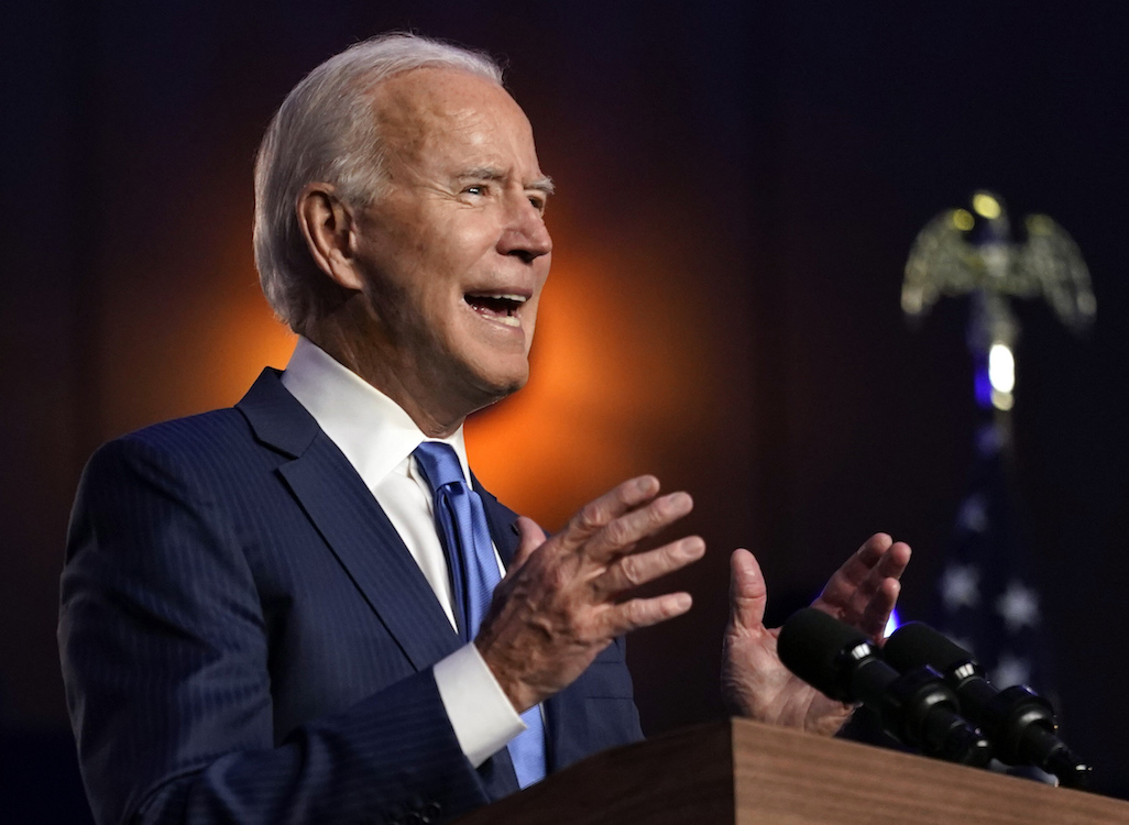 Joe Biden Wilmington Nov 6