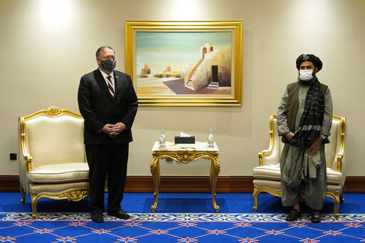Pompeo and Baradar photo