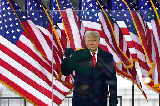 Trump at Jan. 6 rally