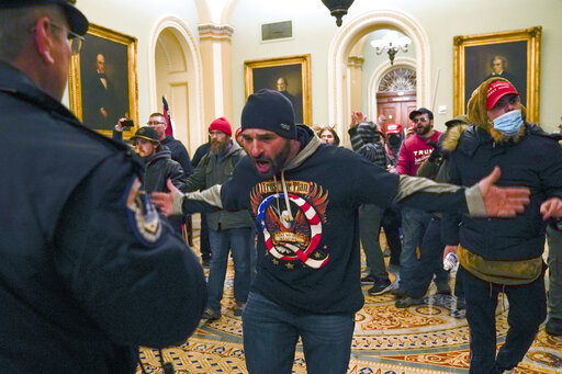 Mob inside capitol