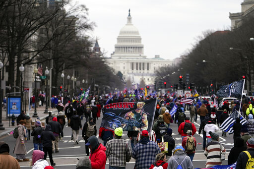 Capitol antifa rumor story marching art