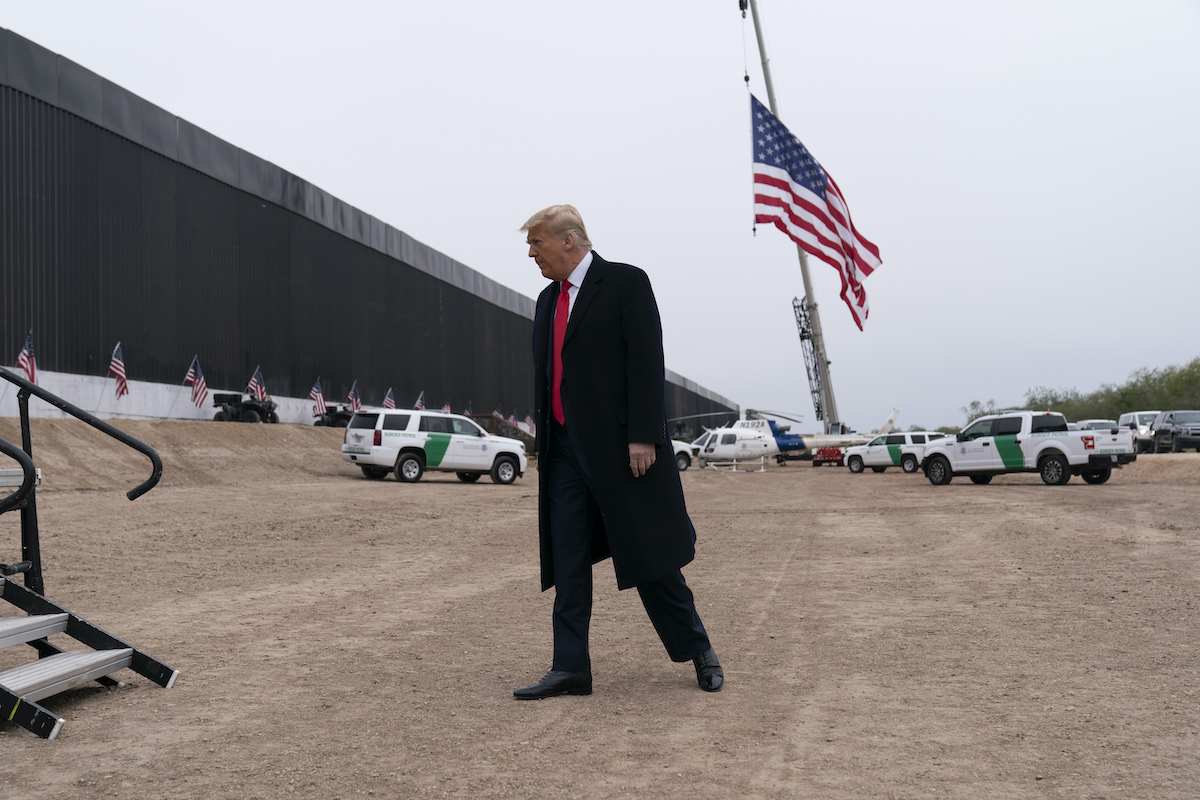 trump border wall jan 12 2021