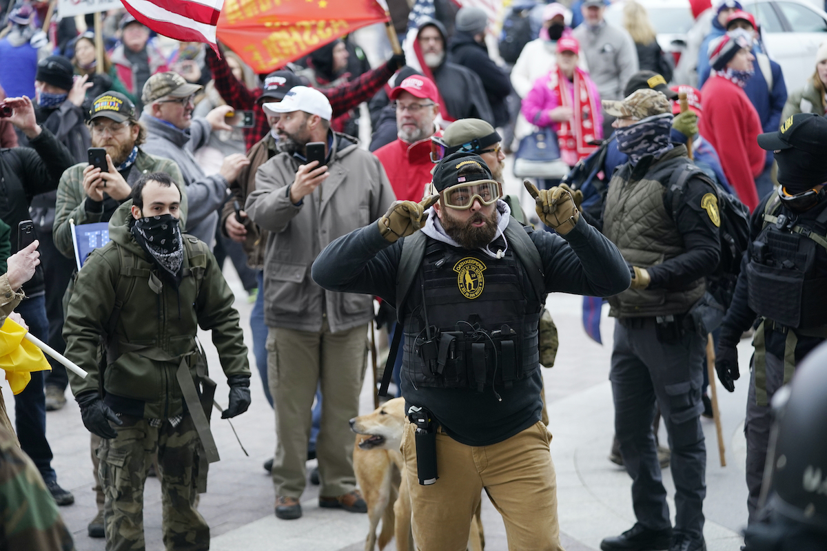 Jan. 6, 2021, extremists at the capitol 01 20 21