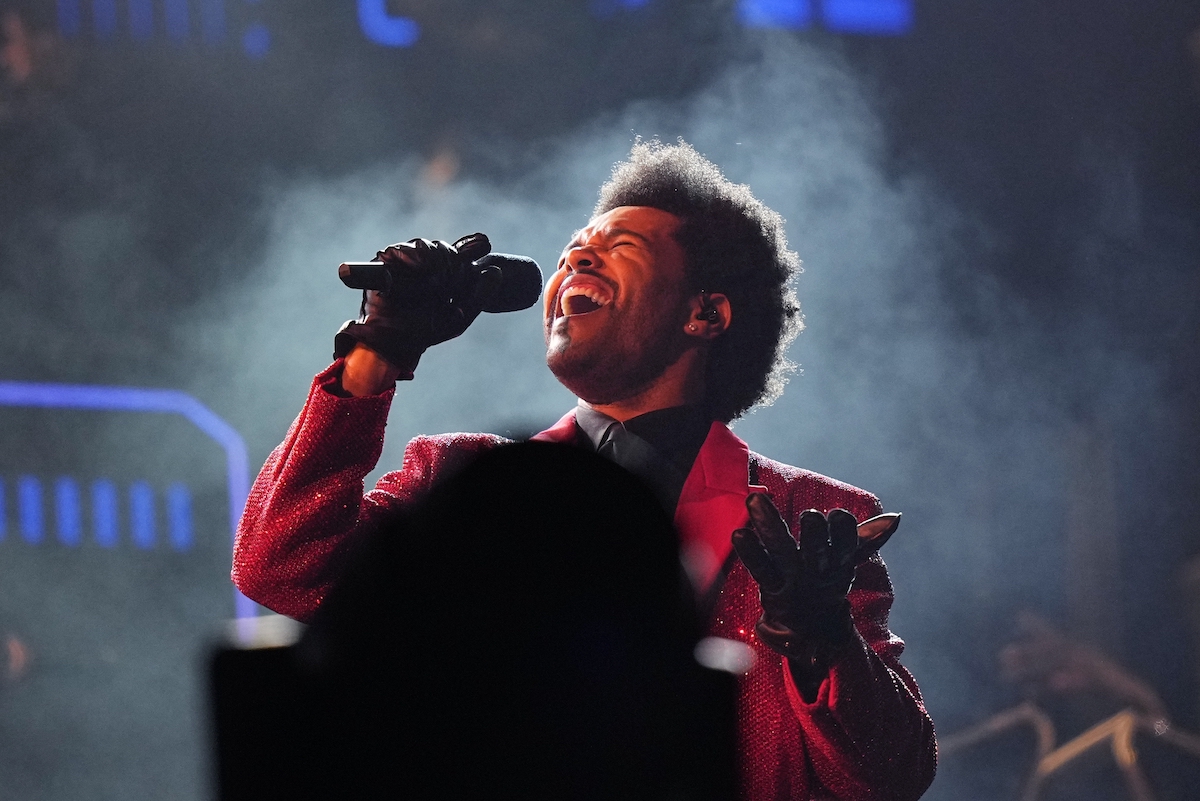The Weeknd Super Bowl LV art