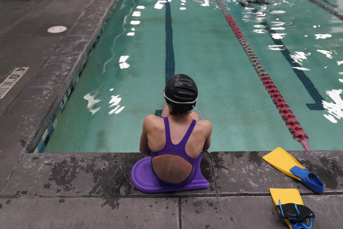 Transgender swimmer Feb 2021