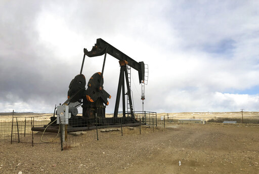 Oil well in Wyoming