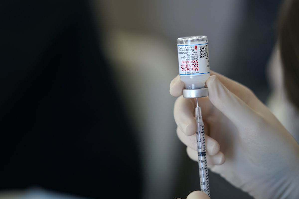 Moderna COVID vaccine in Metairie, La