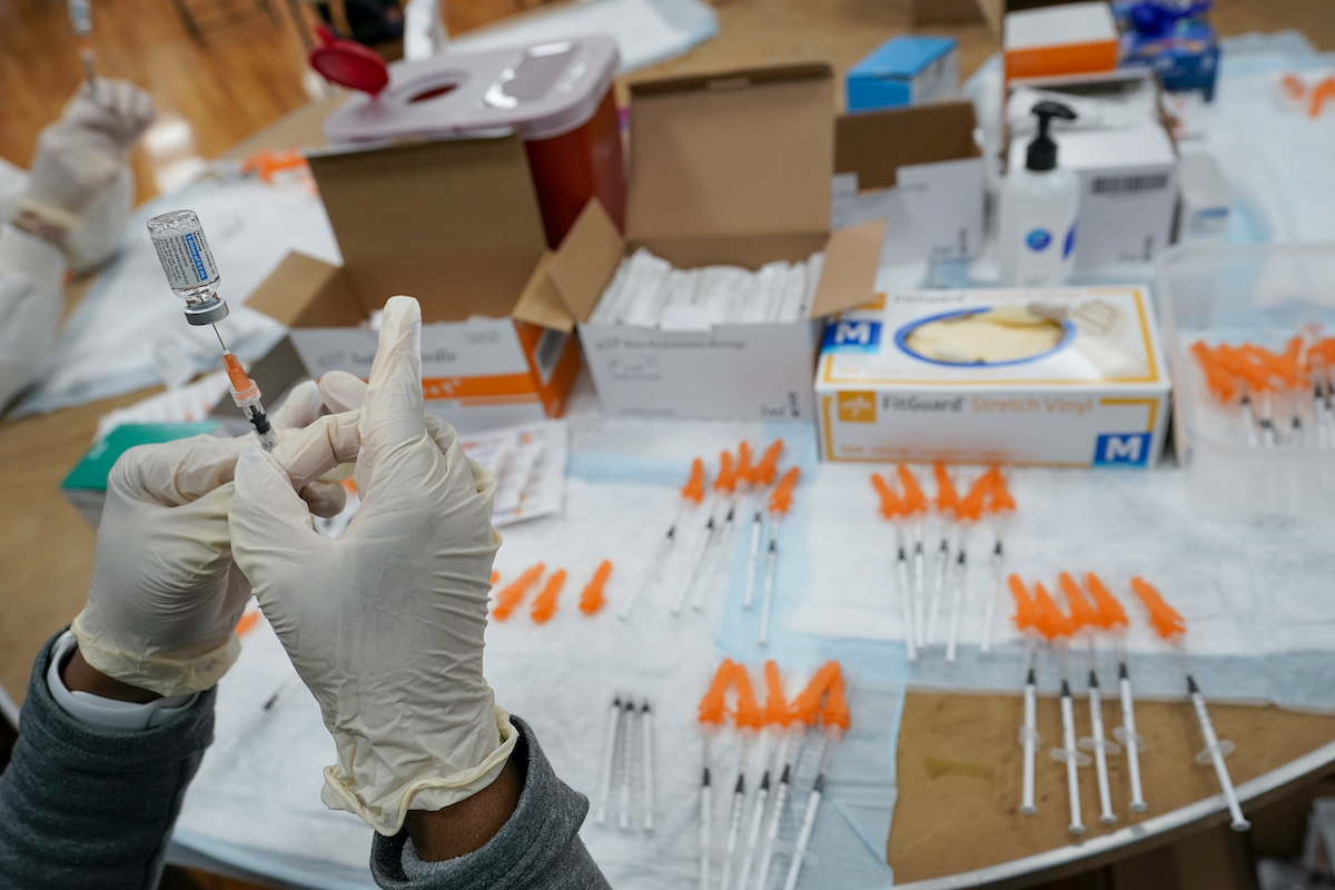 April 8, 2021: J&J vaccines in Staten Island