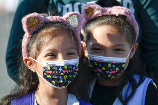 Mask in classroom