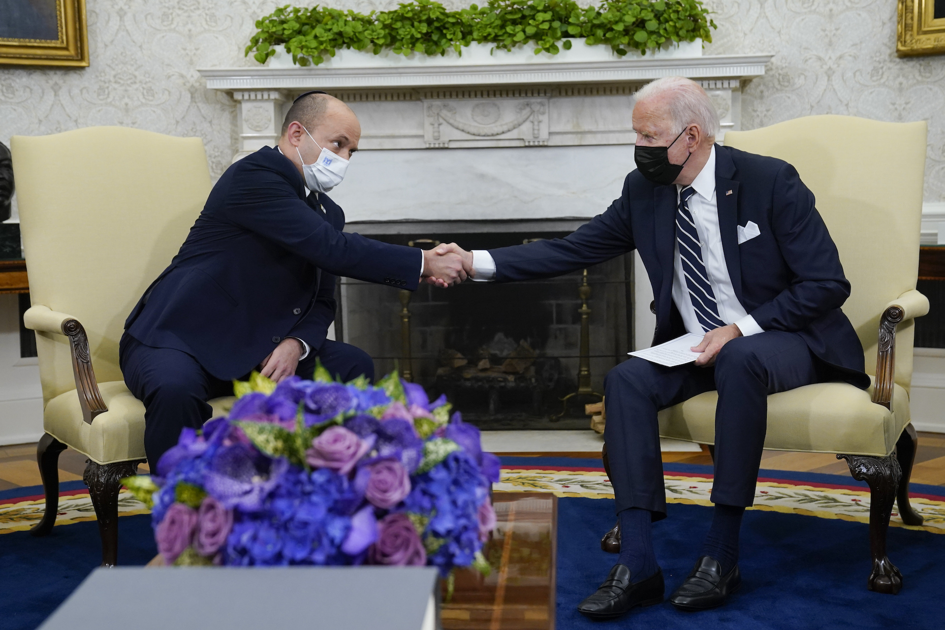 biden bennett meeting