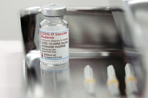 Moderna vial