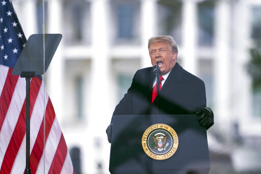 Trump speaking on Jan 6