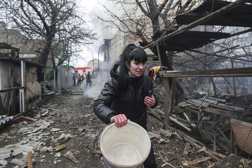 Shelling in Ukraine