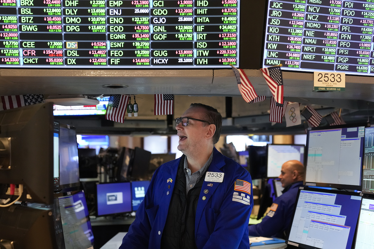 NYSE trader