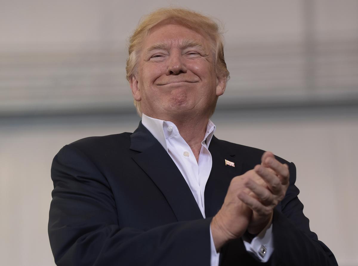 Trump in Melbourne tight