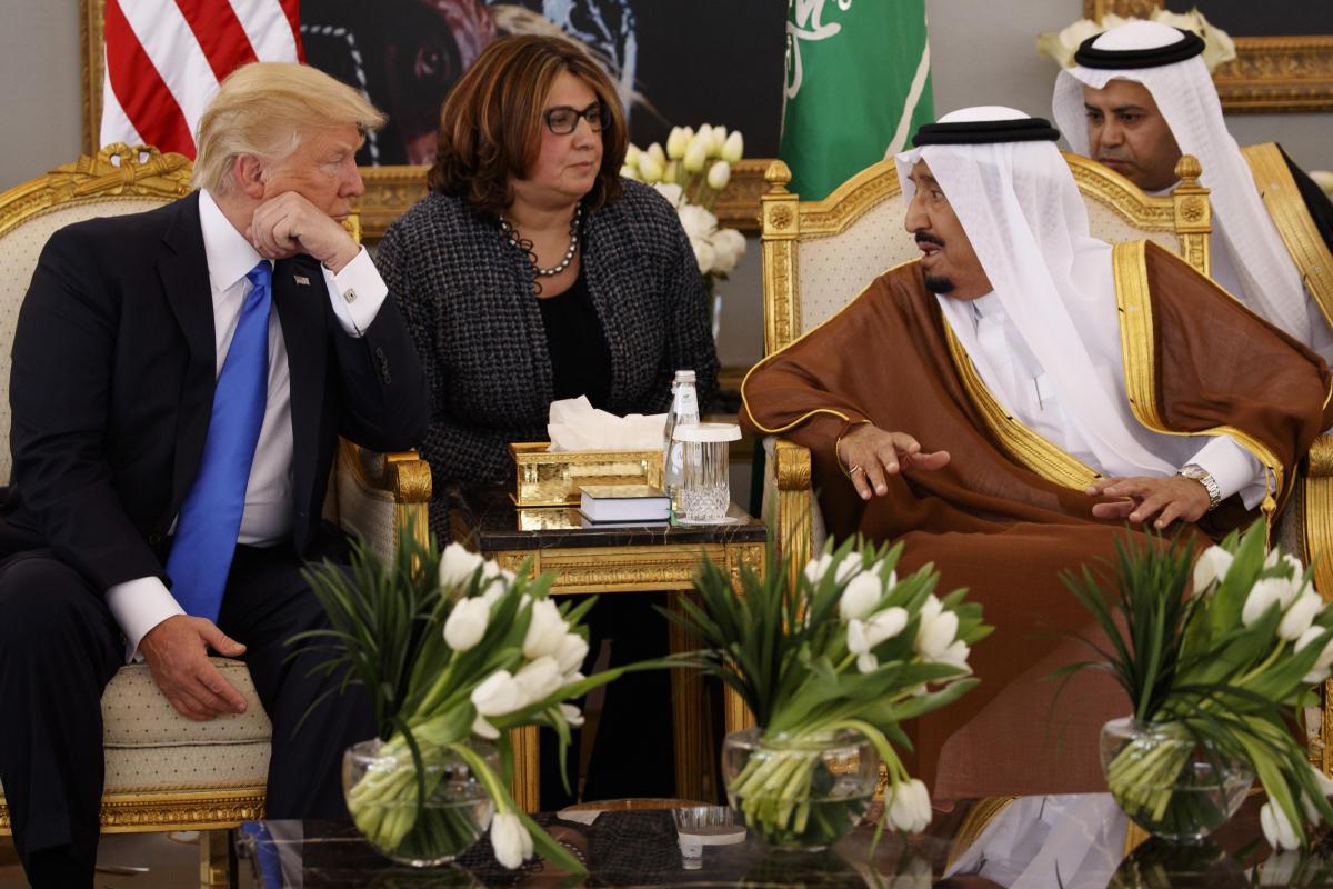 Trump and King Salman