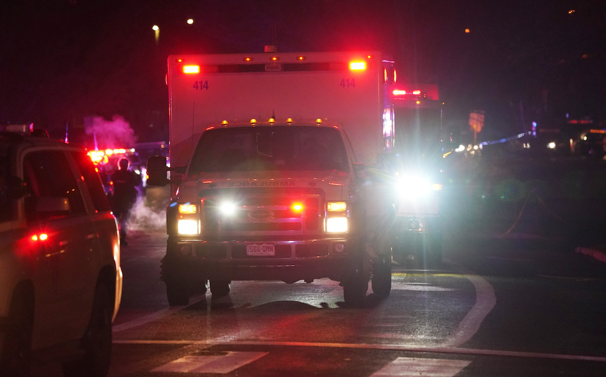 Ambulances leave Boulder supermarket