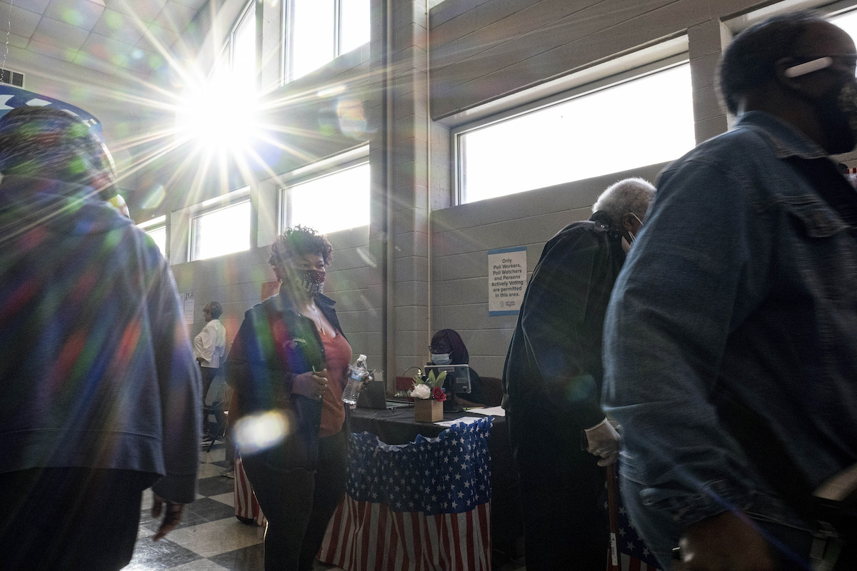 Atlanta early voting 101722 AP