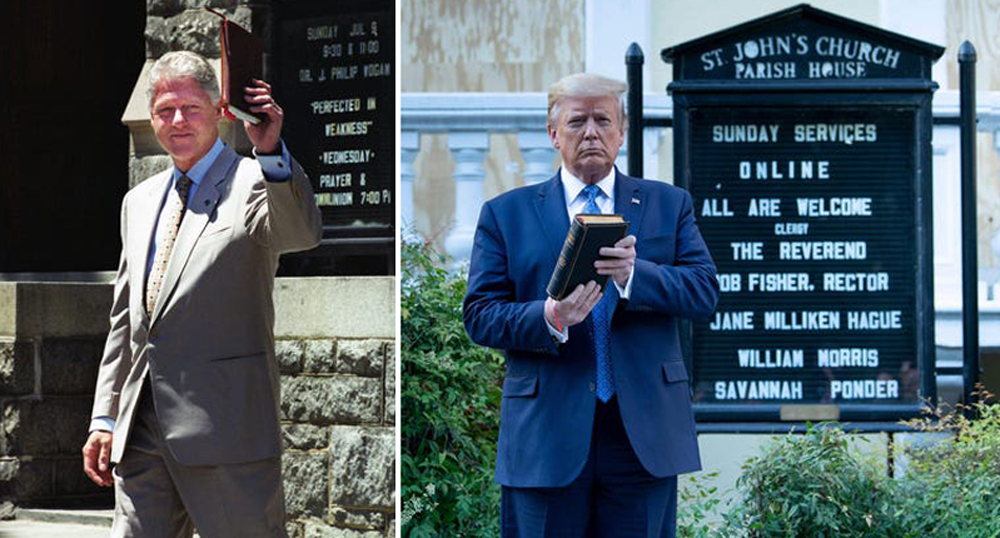 Trump church