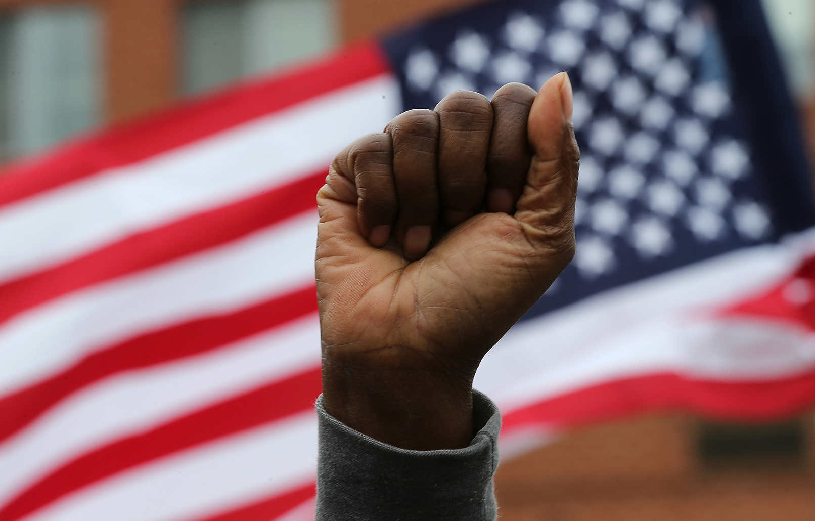 Baltimore fist-flag