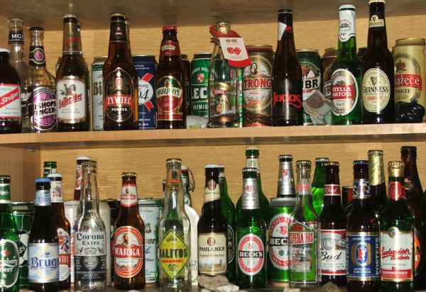 Beer bottles