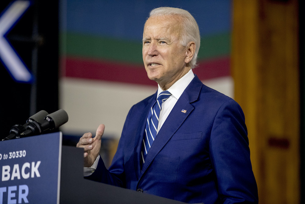 Biden Delaware training center