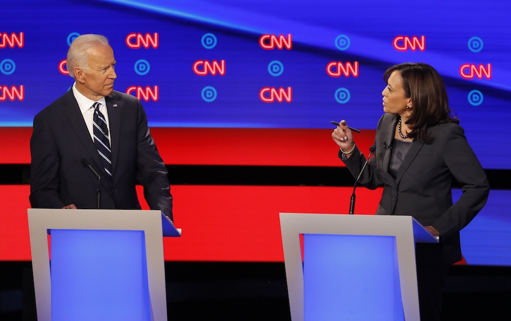 Biden Harris Debating Night 2