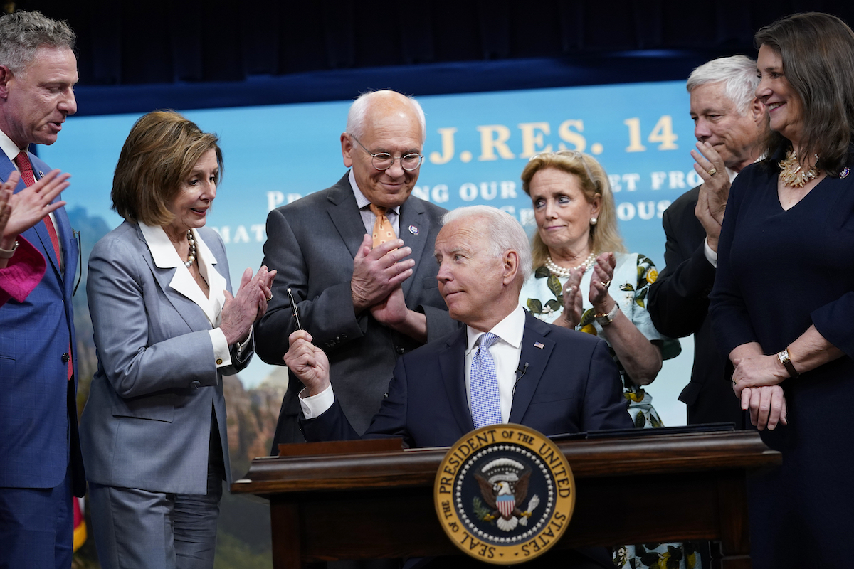 Biden bill signing
