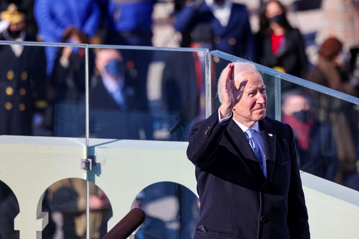 Biden inaugural pic