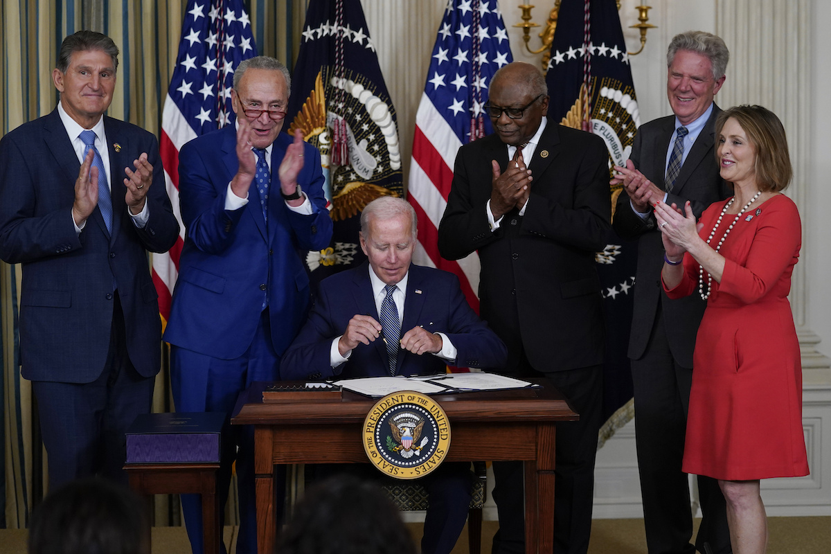 Biden signs IRA