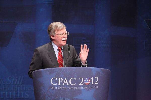 John Bolton speaking