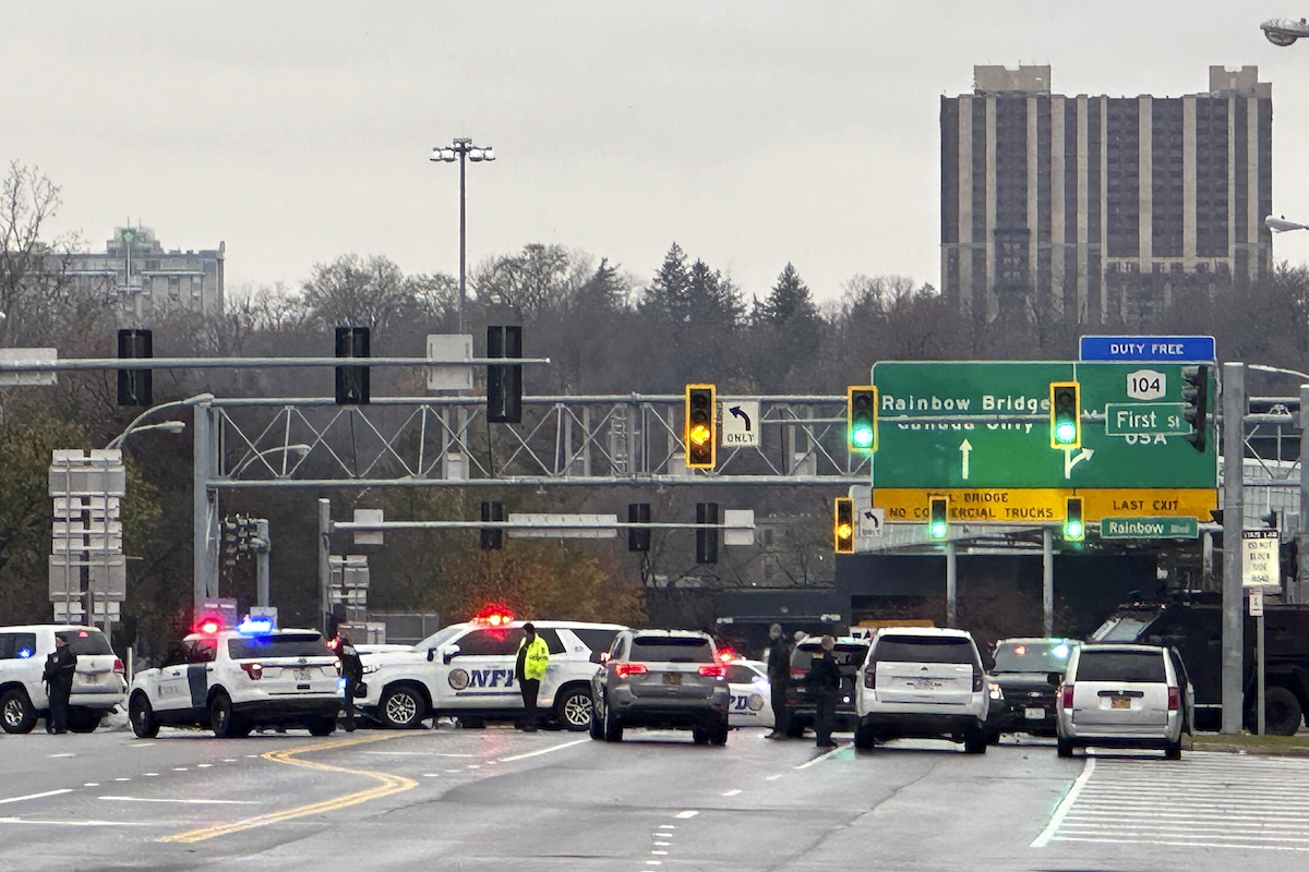 Rainbow Bridge vehicle explosion, 11-22-2023