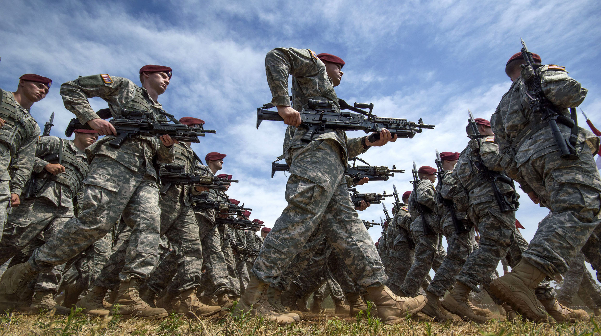 US Army troops Fort Bragg