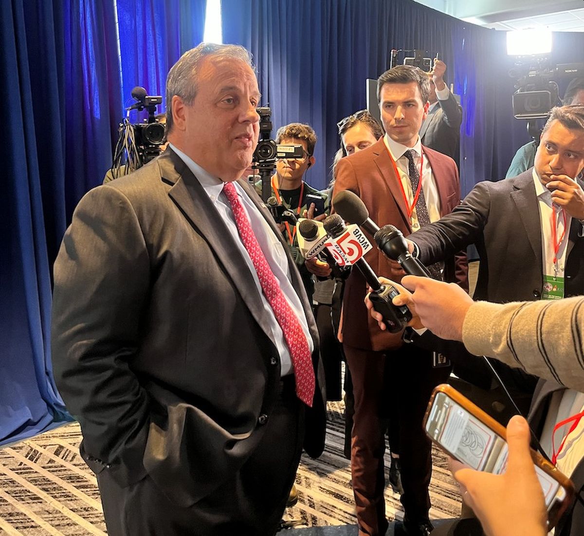 Chris Christie at FITN,  Nashua. N.H.,10-13-2023