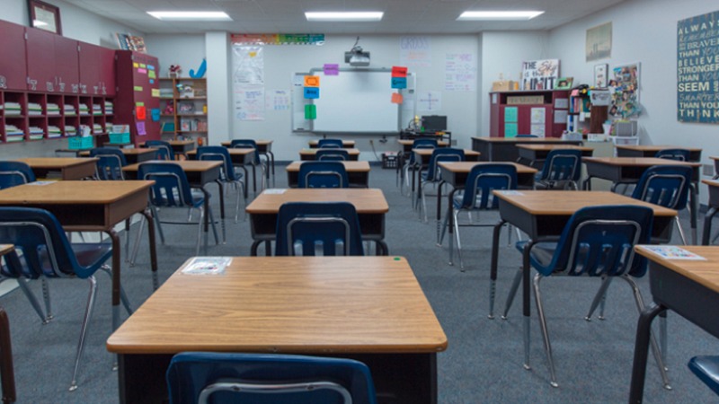 Classroom desks