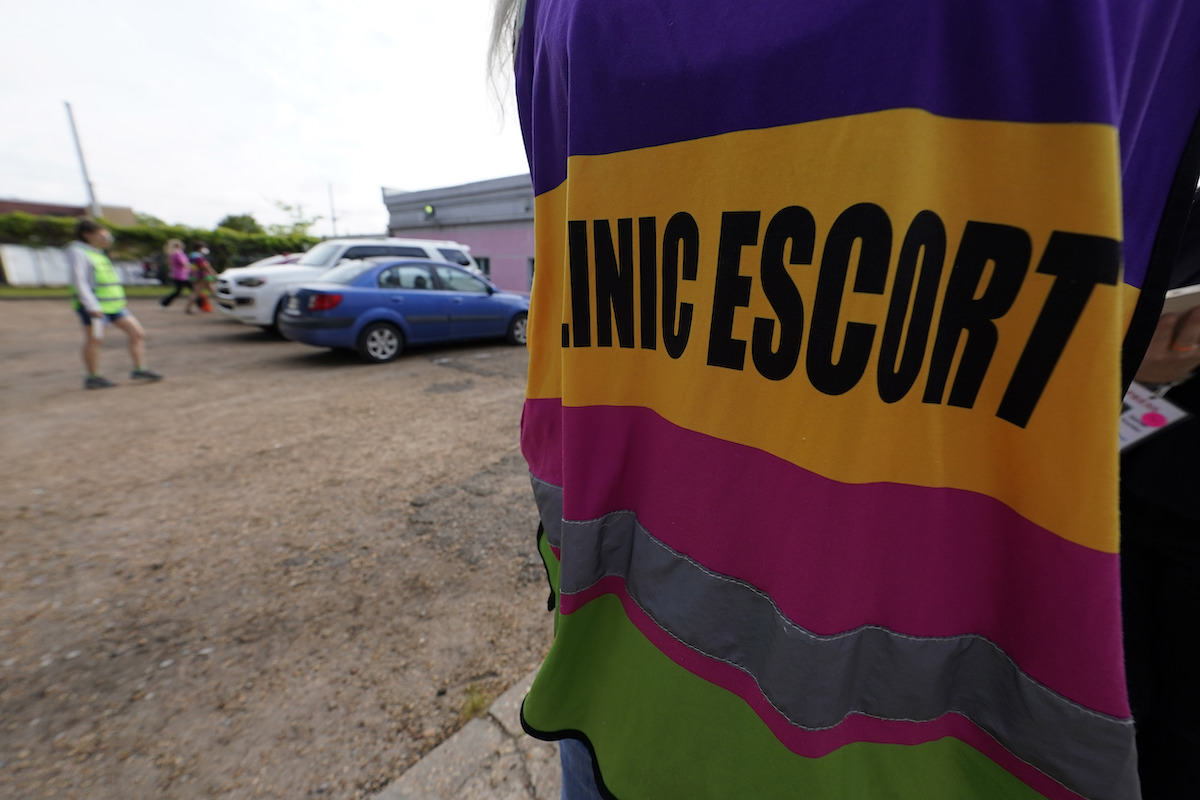 Clinic escort vest