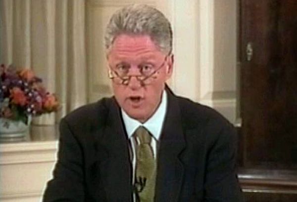 bill clinton testimony