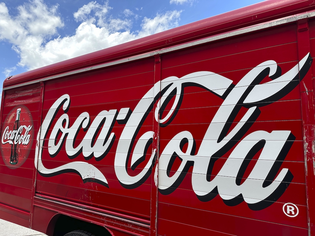Camión de Coca-Cola