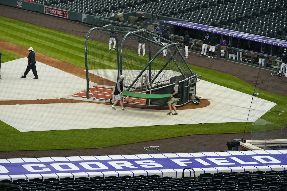 Coors Field April 6 2021 AP