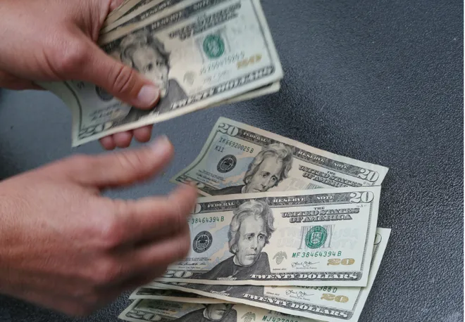 Counting cash