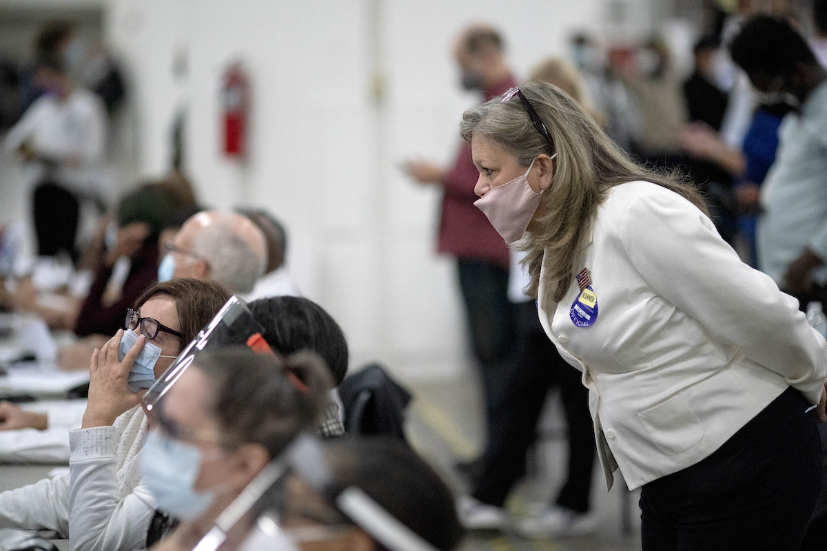 Detroit vote counting, 11-4-2020