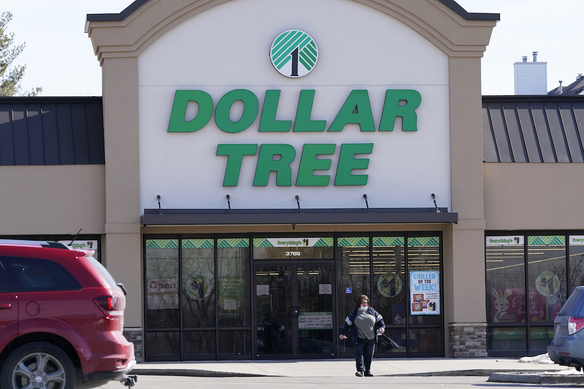 Dollar Tree in Urbandale, Iowa, 2-25-2021