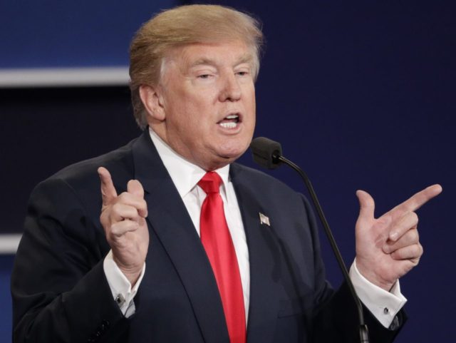 Trump podium