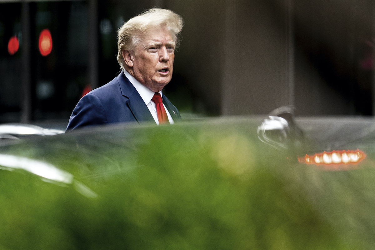 Trump in New York 8-10-22