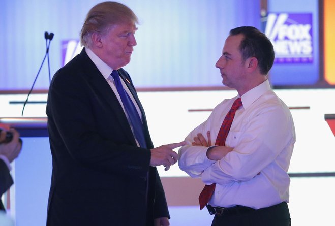 Donald Trump Reince Priebus Getty
