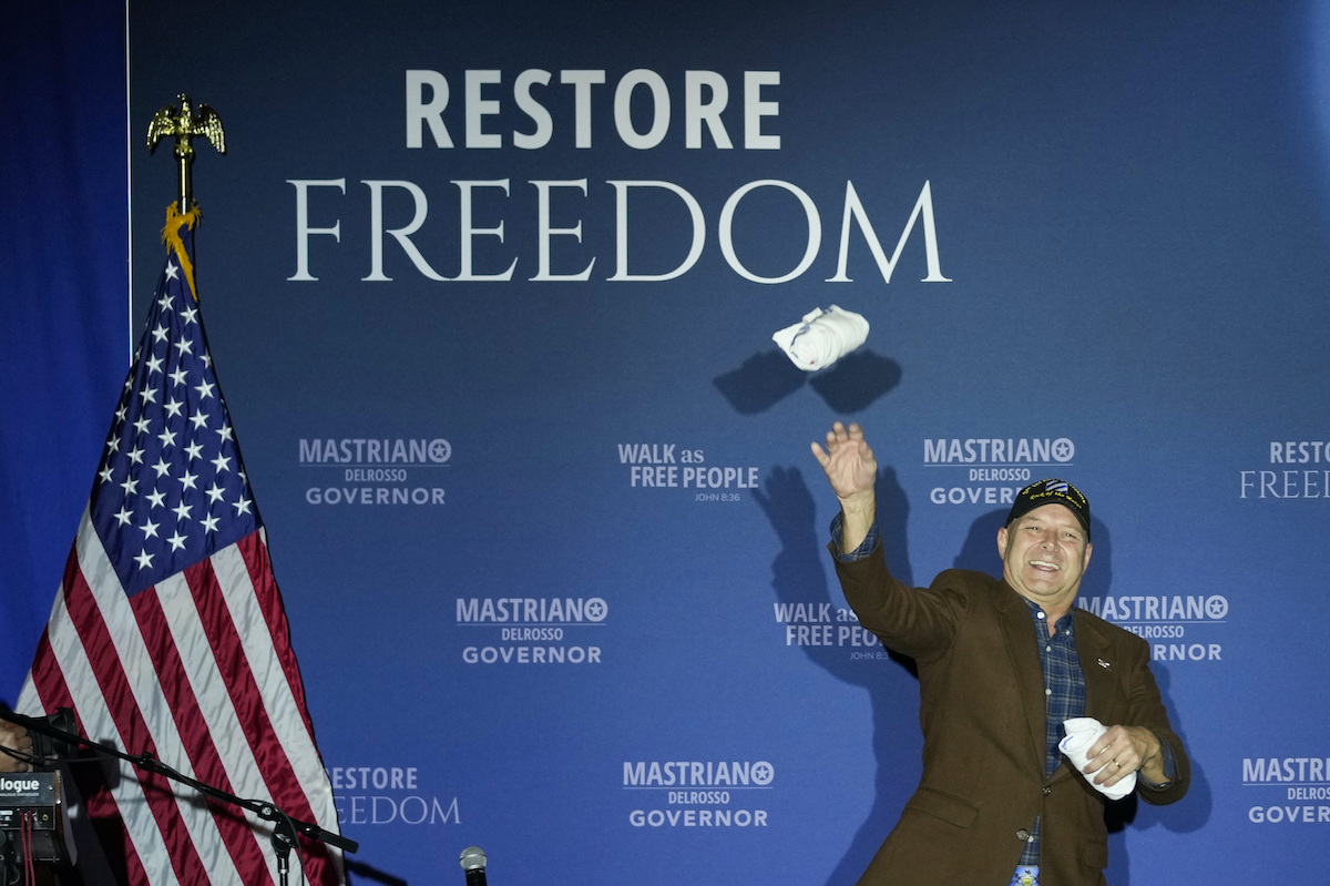 Doug Mastriano at PA election party 11-8-22