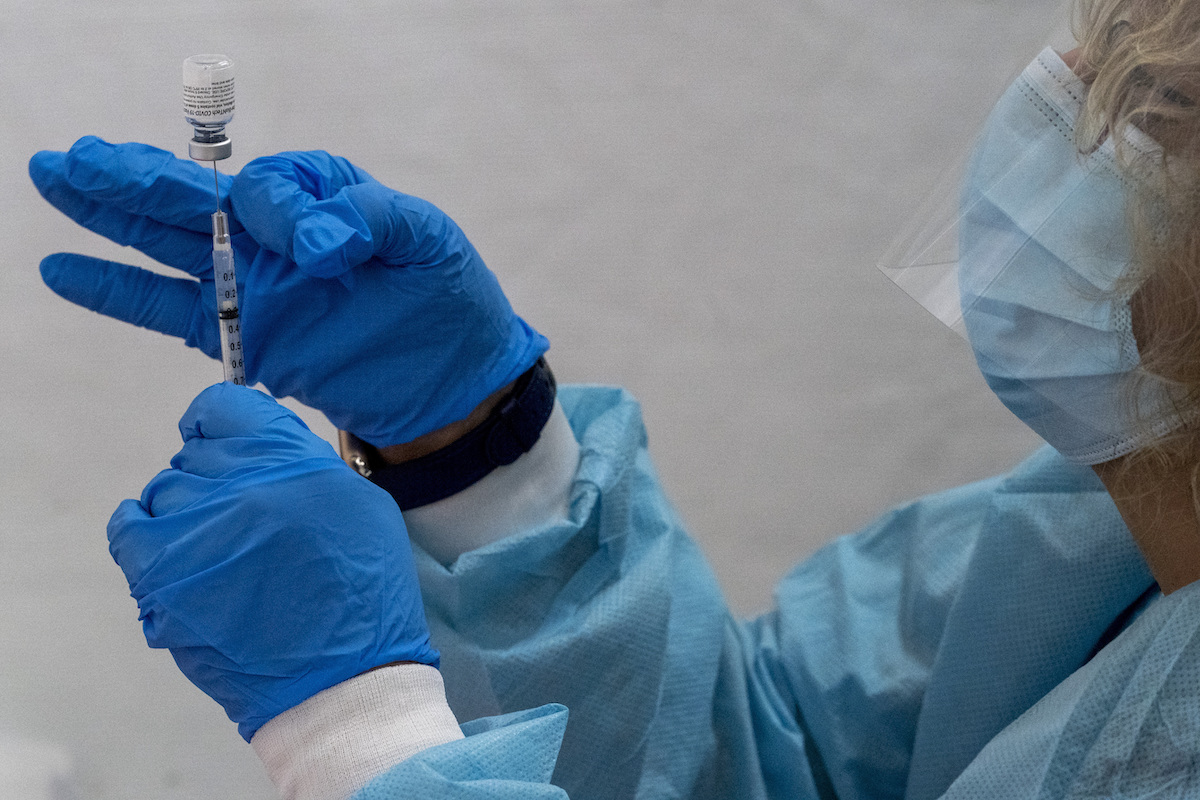 Filling syringe Pfizer
