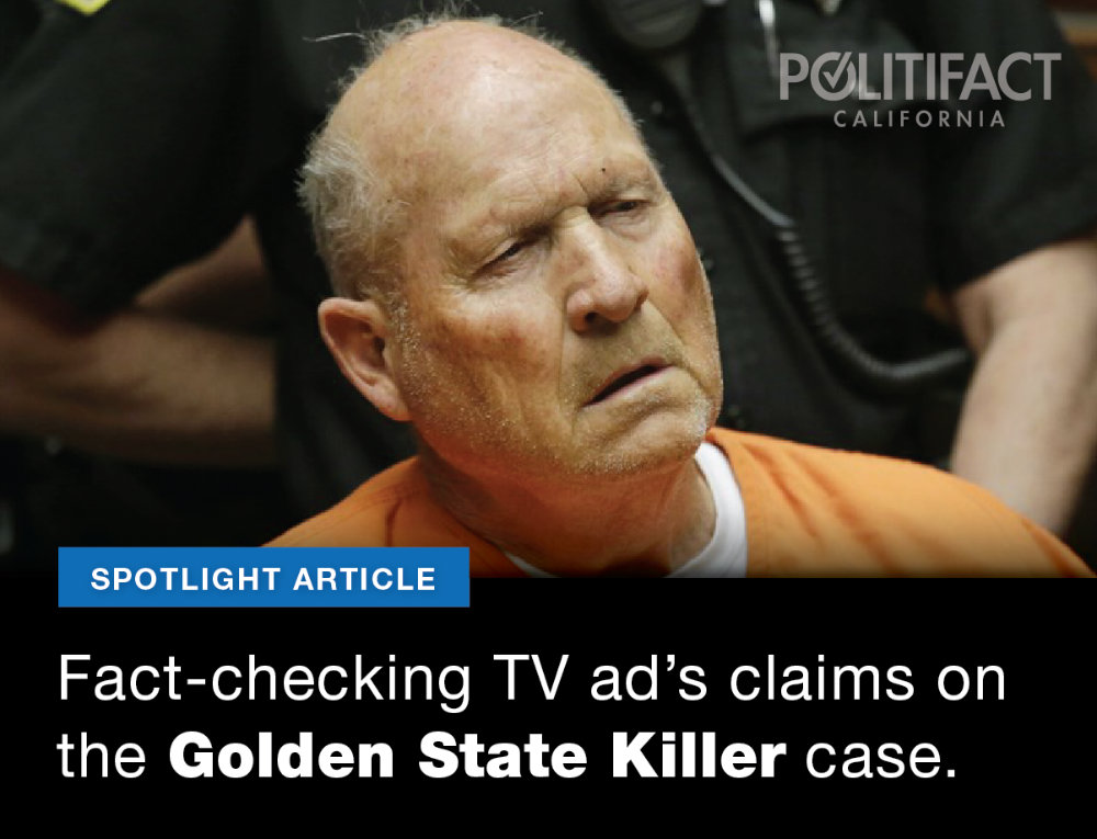 Golden State Killer photo graphic