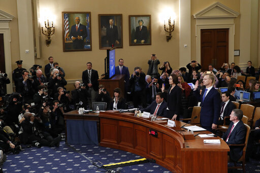impeachment hearing room overview