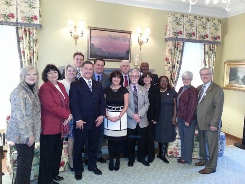 Gov Pence dinner